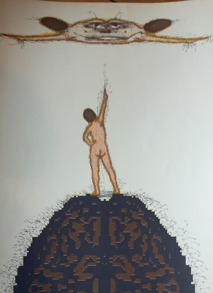 Litho Zush Alberto Porta y Munioz Freddy De Vree Barcelona, Antiek en Kunst, Kunst | Litho's en Zeefdrukken, Ophalen of Verzenden