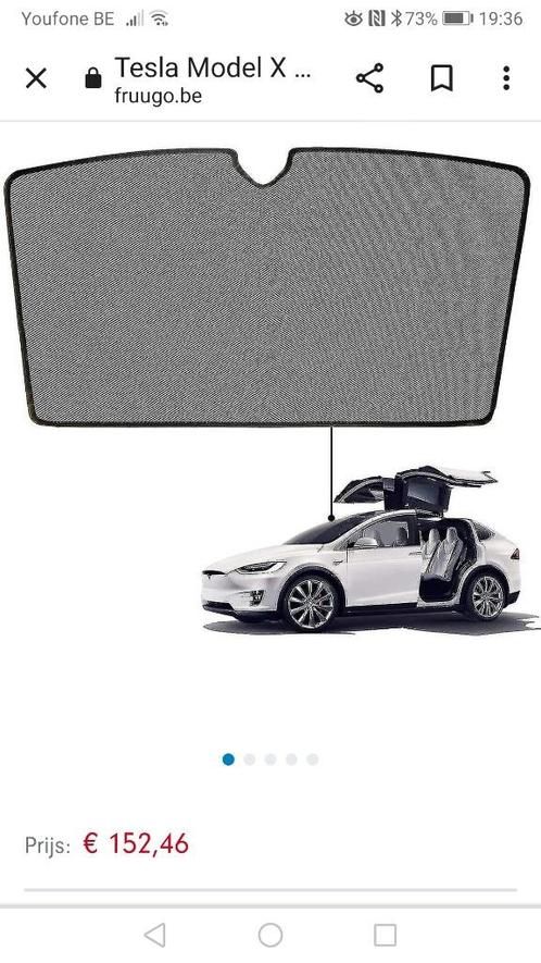 Nieuw Tesla Model X Zonnedak Zonnescherm (2015-2022) Merk: M, Auto diversen, Auto-accessoires, Nieuw, Ophalen