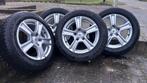 Set winterbanden 205/60 R16 op velg, Auto-onderdelen, Banden en Velgen, Ophalen, Gebruikt, 16 inch, Banden en Velgen