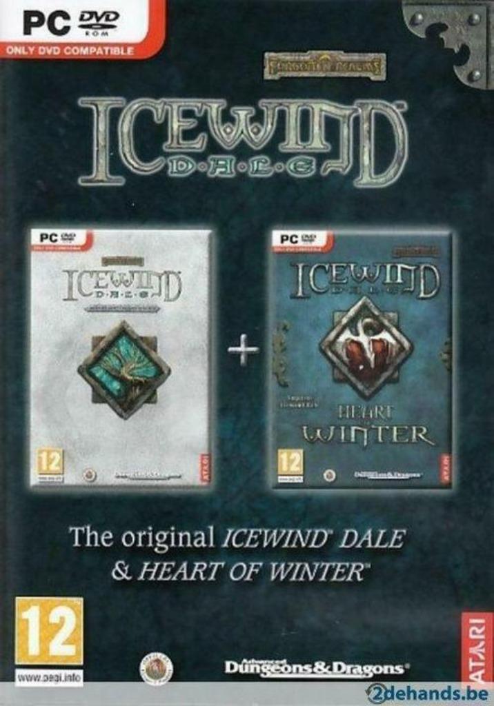 Icewind Dale + Heart of Winter - PC - Nieuw in de verpakking, Games en Spelcomputers, Games | Pc, Nieuw, Vanaf 12 jaar, Ophalen of Verzenden