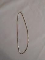 18k witgouden 'Venetiaanse' gaasketting., Handtassen en Accessoires, Kettingen, Ophalen, Nieuw, Goud, Goud