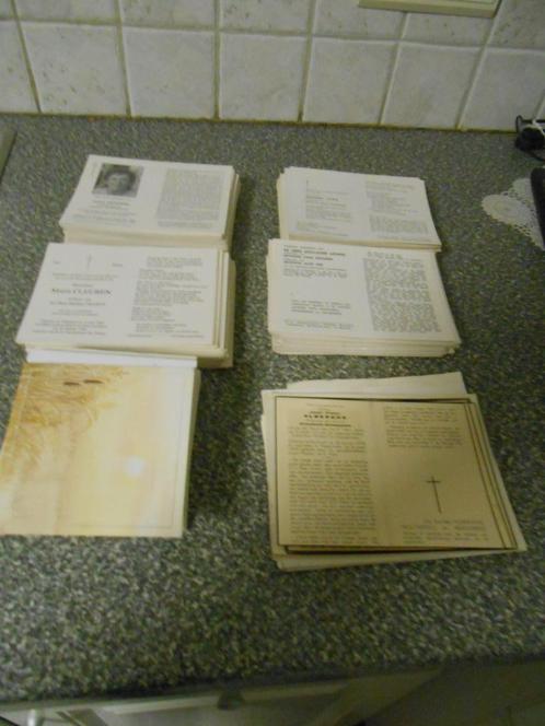 Verzameling Rouwkaarten, Verzamelen, Bidprentjes en Rouwkaarten, Rouwkaart, Ophalen of Verzenden