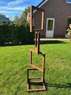 The Rising Frame - Tuinkust - Tuinbeeld roest-look, Ophalen of Verzenden, Nieuw, Metaal, Abstract beeld