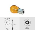 Lamp 12V 21watt BAU15S oranje Classic Mini Mpi., Ophalen, Nieuw, Rover