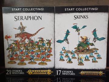Seraphon Lizardmen Hommes Lézards Warhammer AoS TOW beschikbaar voor biedingen