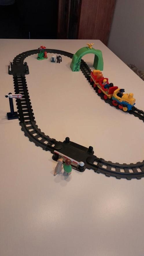 Playmobil 1 2 3 trein, Kinderen en Baby's, Speelgoed | Thomas de Trein, Zo goed als nieuw, Ophalen of Verzenden