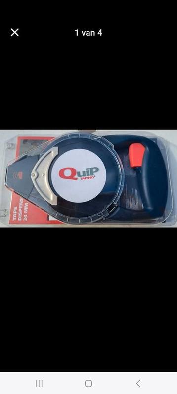 Quiptaping  beschikbaar voor biedingen