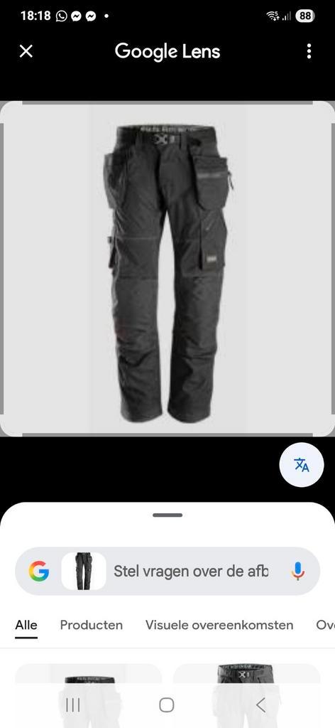 Snicker werkbroek, Tuin en Terras, Werkkleding, Nieuw, Broek, Ophalen of Verzenden
