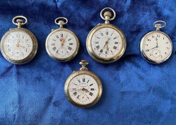 Zilveren Rosskopf zakhorloge  beschikbaar voor biedingen
