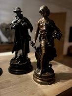 Brons Bronze Hippolyte Moreau,,1 van de 4 seizoen verzamelin, Antiek en Kunst, Antiek | Brons en Koper, Brons, Ophalen