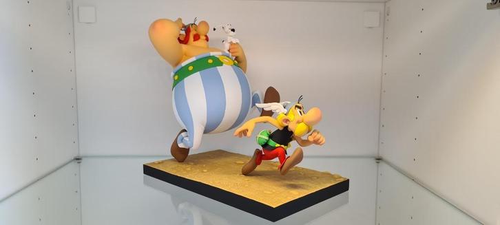 Fariboles (Uderzo) - Astérix & Obélix, A fond les Gaulois, Verzamelen, Stripfiguren, Nieuw, Beeldje of Figuurtje, Asterix en Obelix