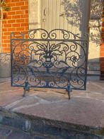 Haardscherm in smeedijzer, Ophalen, Gebruikt