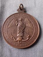 Médaille d'art vintage de Saint Michael Roeselare, Timbres & Monnaies, Pièces & Médailles, Enlèvement ou Envoi