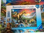 Ravensburger puzzel 100 xxl stuks thema dino, Ophalen, Zo goed als nieuw
