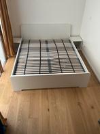 Bed ikea ASKVOLL 1m60, Huis en Inrichting, Slaapkamer | Bedden, Ophalen, Zo goed als nieuw