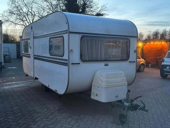 Authentieke Caravan Knaus, Caravanes & Camping, Caravanes, Particulier, Knaus, Enlèvement