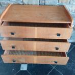 petite commode, Maison & Meubles, 3 ou 4 tiroirs, Enlèvement, Utilisé, VINTAGE