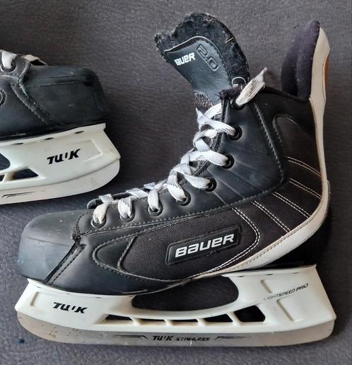 ② Patins Bauer Flexlite 2.0 taille 38,5 ( 38 )( 37 ) — Hockey sur