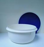 Tupperware Bol Mélangeur - Blanc Bleu, Boîte, Utilisé, Blanc, Enlèvement ou Envoi