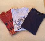 3 T-shirts van 14 jaar, Kleding | Heren, Ophalen of Verzenden, Zo goed als nieuw, Overige maten, Blauw