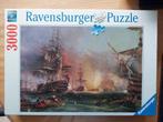 puzzle 3000 pièces - Ravensburger - bombardement d'Alger, Comme neuf, 500 à 1500 pièces, Puzzle, Enlèvement ou Envoi