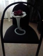 Armstoel, Huis en Inrichting, Stoelen, Ophalen, Zwart, Zo goed als nieuw, Metaal