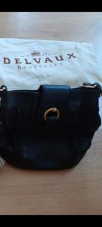DELVAUX MARINEBLAUWE tas, Handtassen en Accessoires, Tassen | Schoudertassen, Blauw, Zo goed als nieuw, Leer, Ophalen