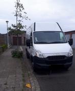 Iveco Daily 2014 3.0, Auto's, Bestelwagens en Lichte vracht, Zwart, Iveco, Leder en Stof, Wit