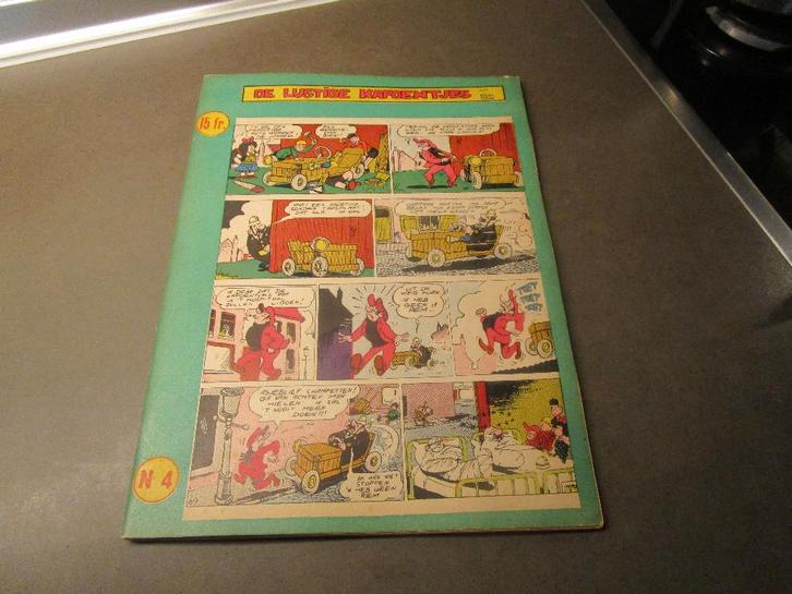 LAATSTE DAG:  De lustige kapoentjes - nr 4 - 1958, Livres, BD, Comme neuf, Une BD, Enlèvement ou Envoi