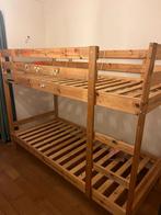 Ikea stapelbed Mydal 90x200 met lattenbodem en 2 matrassen M, Ophalen, Gebruikt, 90 cm, Tweepersoons