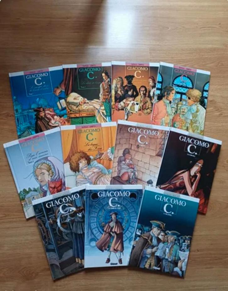 Bd Giacomo . C . 1 à 11, Livres, BD, Comme neuf, Plusieurs BD, Enlèvement ou Envoi