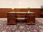 Klassiek Engels Chesterfield Bureau Partnerdesk, Antiek en Kunst, Ophalen of Verzenden