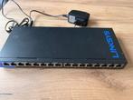 Linksys LGS116 Unmanaged Switch 16p, Ophalen of Verzenden, Gebruikt