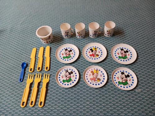 Vintage Mickey Mouse speelgoedkeukenset., Kinderen en Baby's, Speelgoed | Speelkeukens, Gebruikt, Ophalen of Verzenden