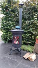 Gietijzeren Buitenkachel Krakatau / Tuinhaard, Tuin en Terras, Tuinhaarden, Ophalen of Verzenden, Nieuw
