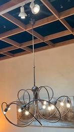 Design Hanglap geborsteld koper 12  tabaco kleir, Ophalen, Zo goed als nieuw