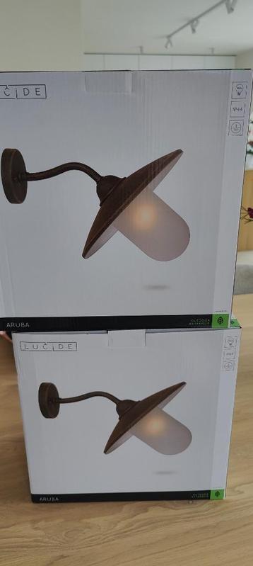 Nouvelles lampes d'extérieur Lucide Aruba, Enlèvement, Neuf, Appliques murales