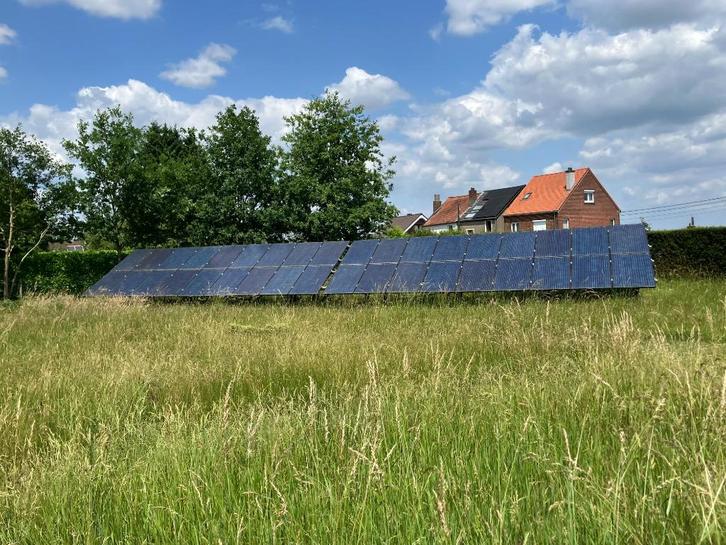 Complete fotovoltaïsche installatie, Doe-het-zelf en Bouw, Zonnepanelen en Toebehoren, Gebruikt, Compleet systeem, 200 wattpiek of meer
