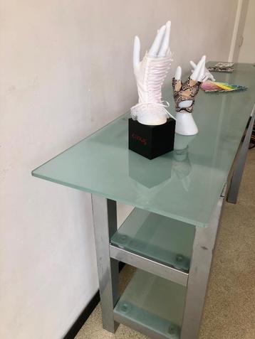 Praktische sidetafels/presentatietafels, 25 à 50 cm, 150 à 200 cm, Enlèvement, Utilisé