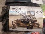 Sluban Army - Tank M38-B9800, lego bouwstenen, Ophalen of Verzenden, Zo goed als nieuw, Overige merken