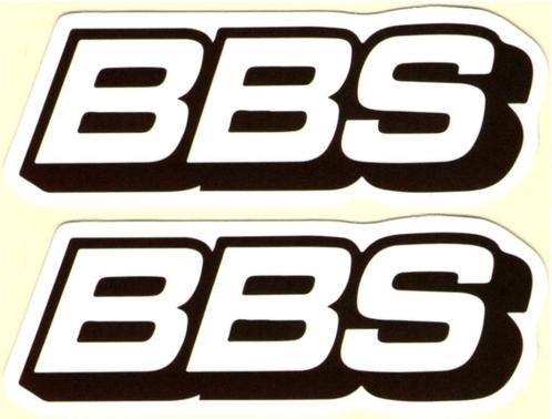 BBS sticker set #2, Auto diversen, Autostickers, Verzenden