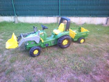 Rolly Toys traptractor John Deere. beschikbaar voor biedingen