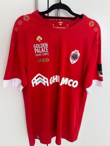Matchworn RAFC royal antwerp fc Ritchie De Laet!, Enlèvement ou Envoi, Comme neuf, Maillot
