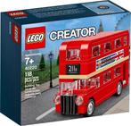 Lego Creator Expert 40220 Londense Bus, Kinderen en Baby's, Nieuw, Complete set, Ophalen of Verzenden, Lego