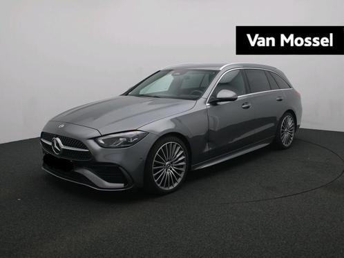 Mercedes-Benz C-Klasse Break 180 AMG Line + LEDER + TREKHAAK, Auto's, Mercedes-Benz, Bedrijf, Te koop, C-Klasse, Bluetooth, Centrale vergrendeling