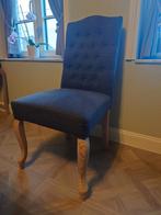 6 eetkamer stoelen in landelijke stijl, Huis en Inrichting, Stoelen, Ophalen, Zo goed als nieuw, Stof