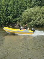 Master sas rib 4.9 met riba trailer, Watersport en Boten, Gebruikt, Benzine, Minder dan 70 pk, Ophalen