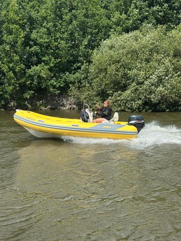 Master sas rib 4.9 met riba trailer beschikbaar voor biedingen