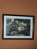 Houtskooltekeningtekening (geen druk), Ophalen of Verzenden