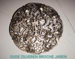 OUDE ZILVEREN BROCHE, Antiek en Kunst, Ophalen of Verzenden, Zilver